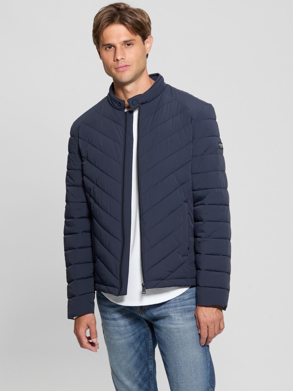 Eco Stretch Nylon Padded Jacket - Image 6