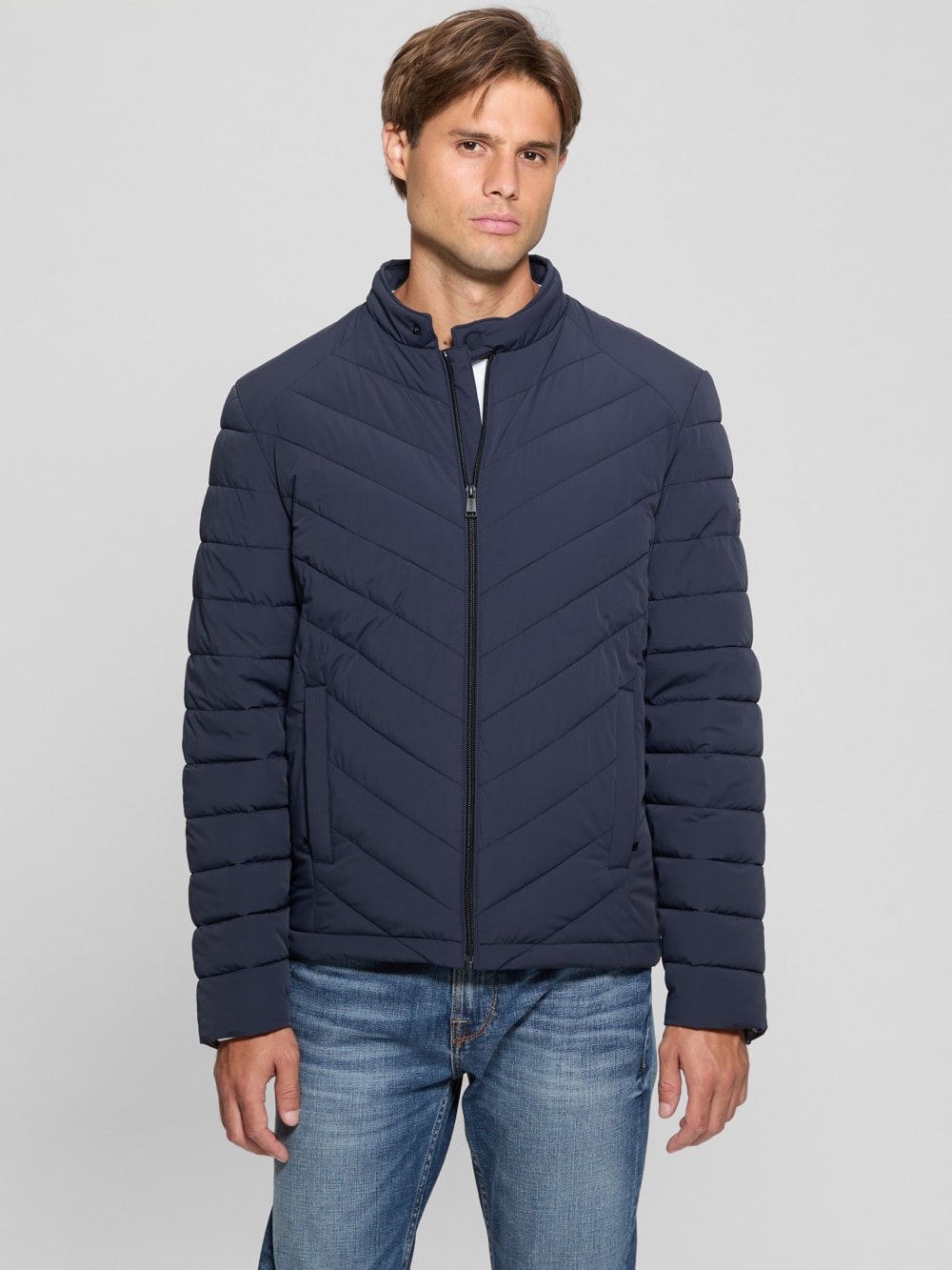 Eco Stretch Nylon Padded Jacket - Image 7