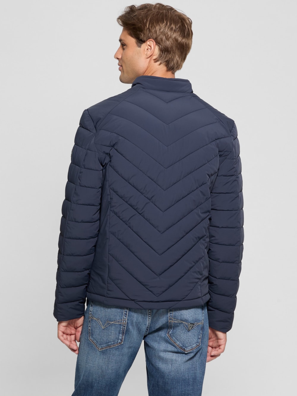 Eco Stretch Nylon Padded Jacket - Image 8