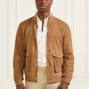 Suede Flight Jacket