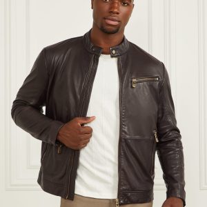 Genuine Leather Biker Jacket
