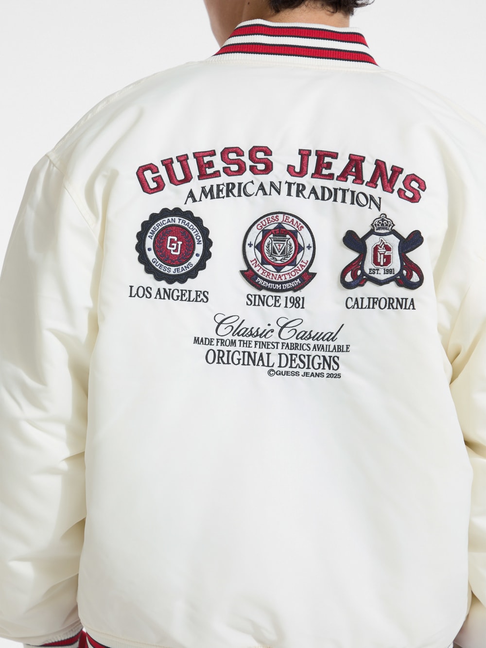 Embroidered Patch Varsity Jacket - Image 5