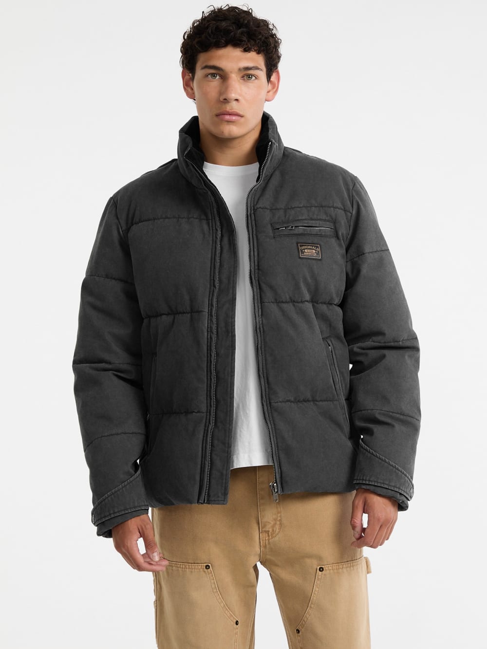 GUESS Originals Canvas Puffer Jacket