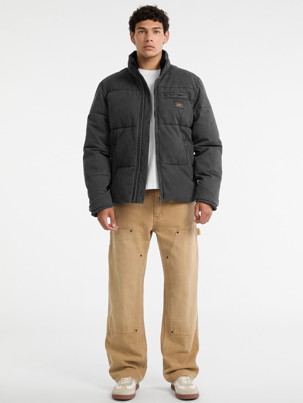 GUESS Originals Canvas Puffer Jacket - Image 2