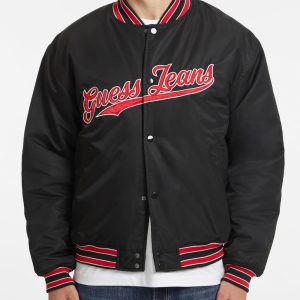 Script Patch Varsity Jacket