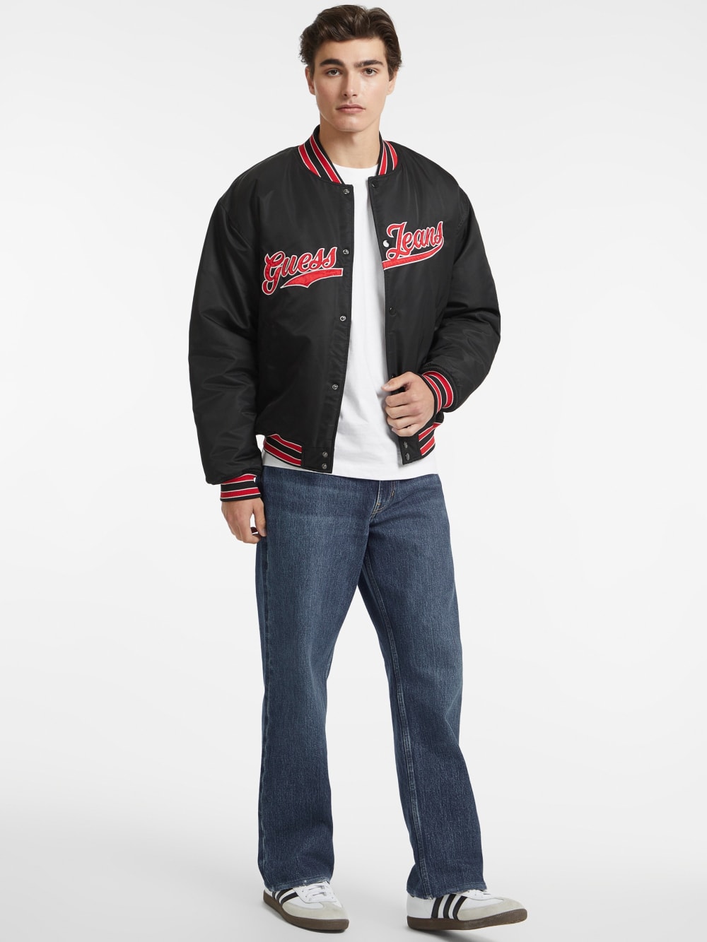 Script Patch Varsity Jacket - Image 3