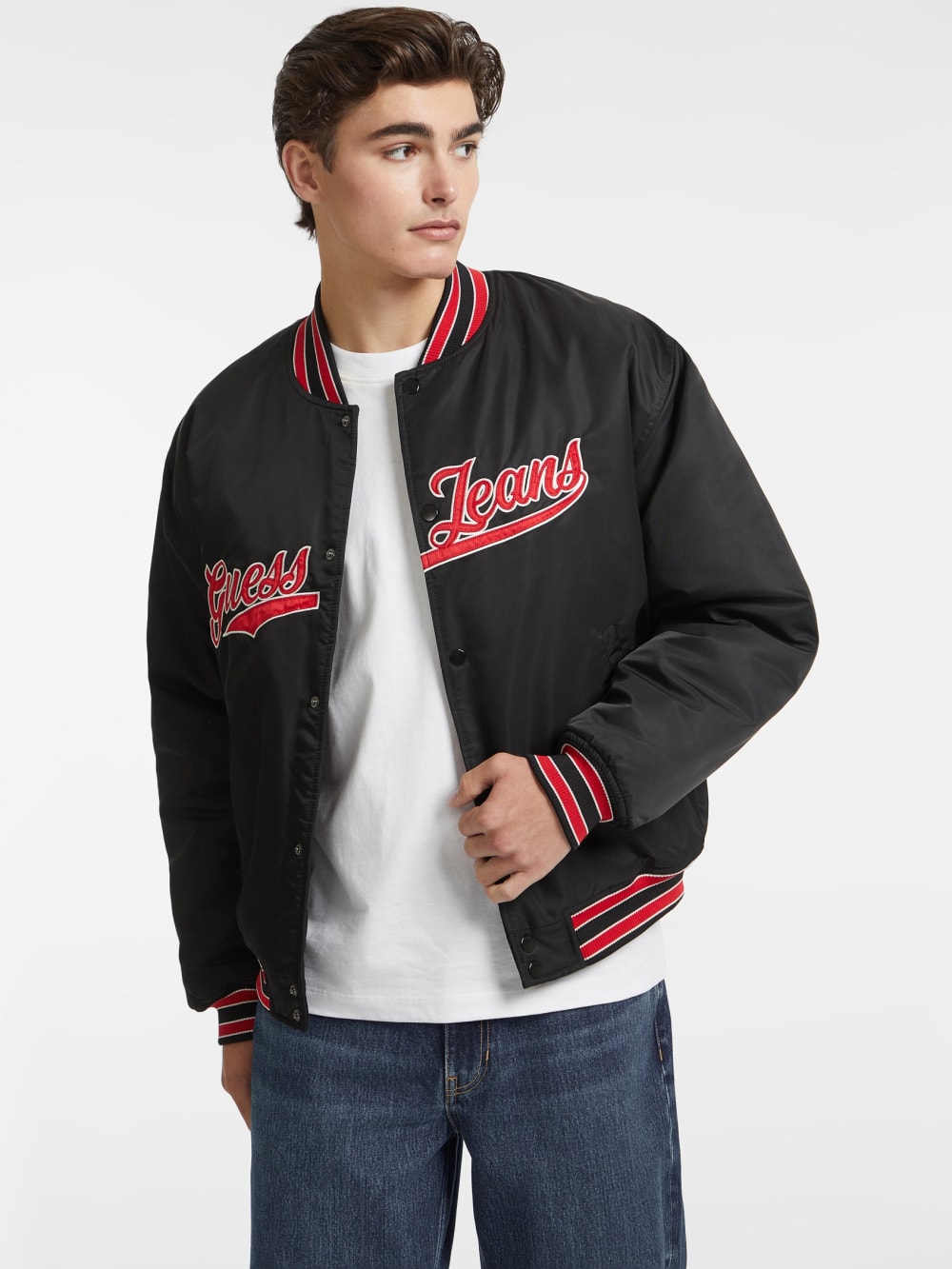 Script Patch Varsity Jacket - Image 4