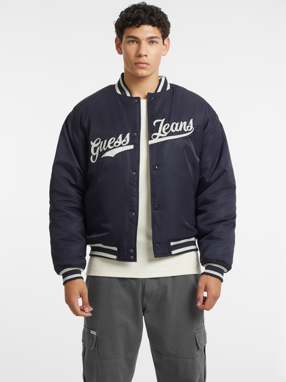 Script Patch Varsity Jacket - Image 2