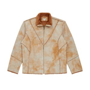 Leather Sherpa Jacket