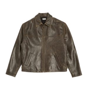 Cracked Leather Jacket