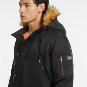 Hooded Nylon Parka
