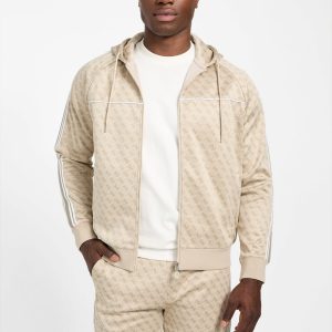 Eco Parimo Jacquard Full-Zip Hoodie