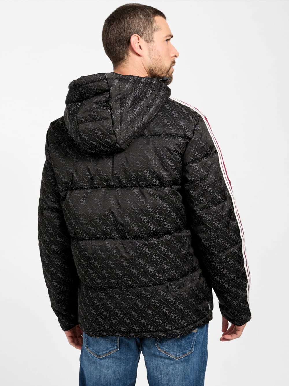 Eco Fusco Hooded Padded Jacket - Image 4