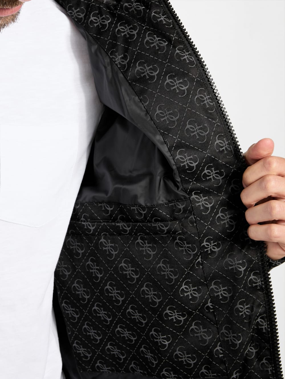 Eco Fusco Hooded Padded Jacket - Image 5