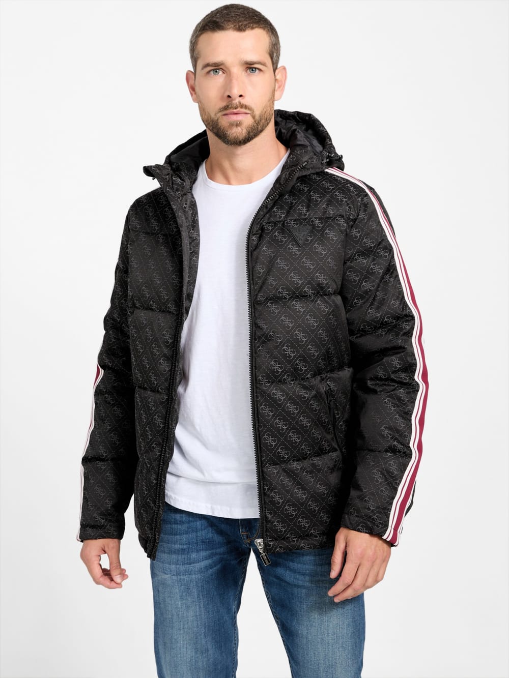 Eco Fusco Hooded Padded Jacket - Image 6