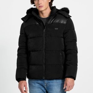 Hooded puffer jacket