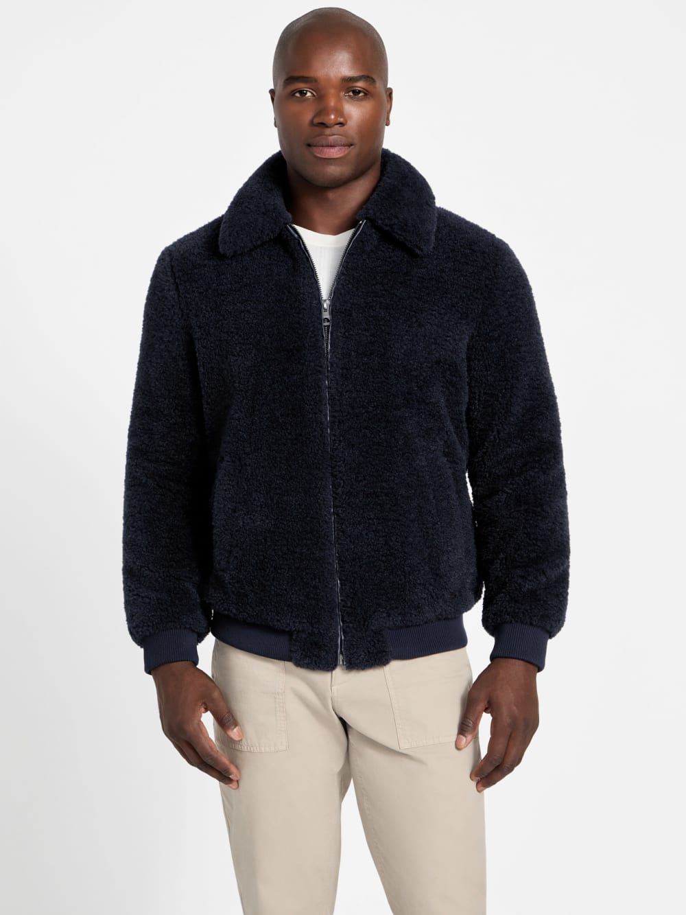 Eco Teddy Faux-Fur Jacket