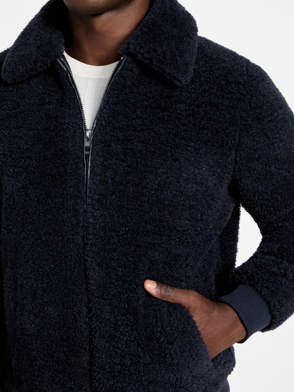 Eco Teddy Faux-Fur Jacket - Image 3