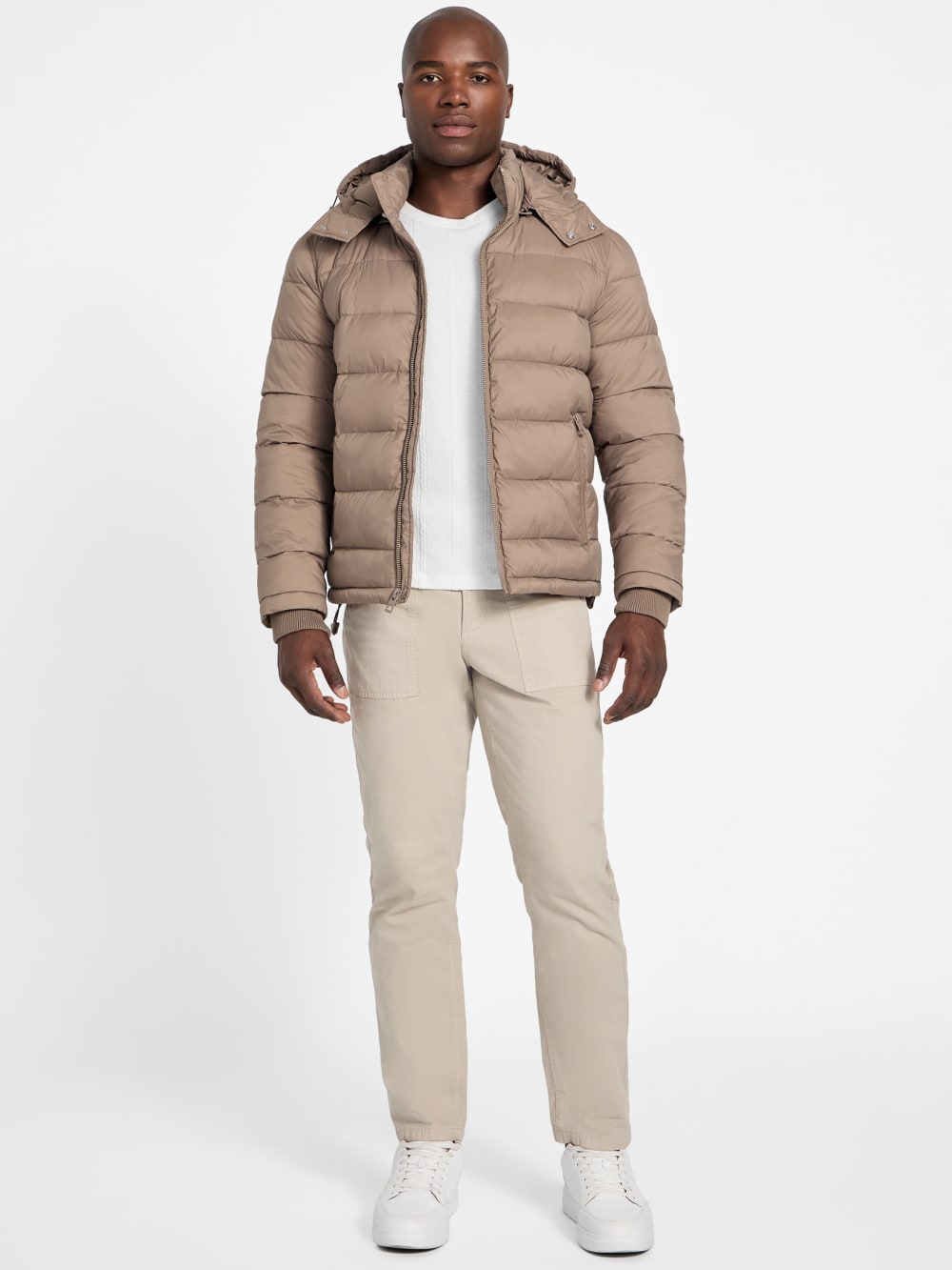 Glacier Matte Nylon Puffer Jacket - Image 2