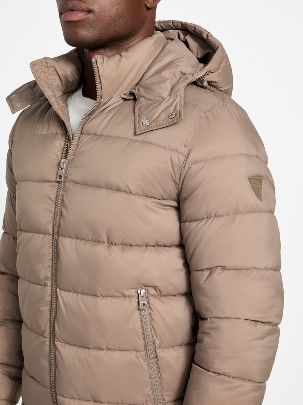 Glacier Matte Nylon Puffer Jacket - Image 3
