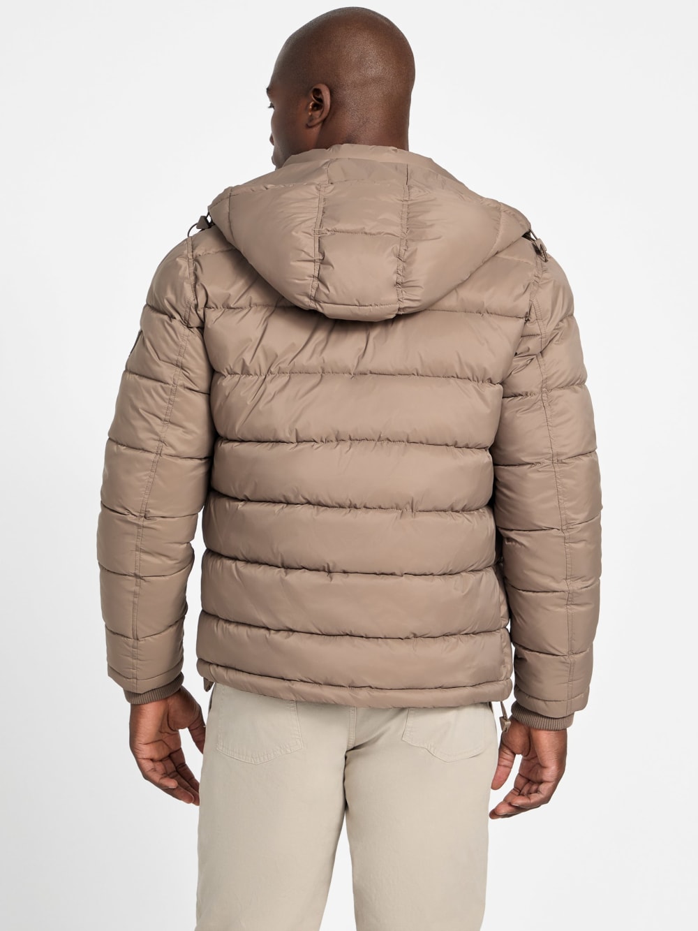 Glacier Matte Nylon Puffer Jacket - Image 4