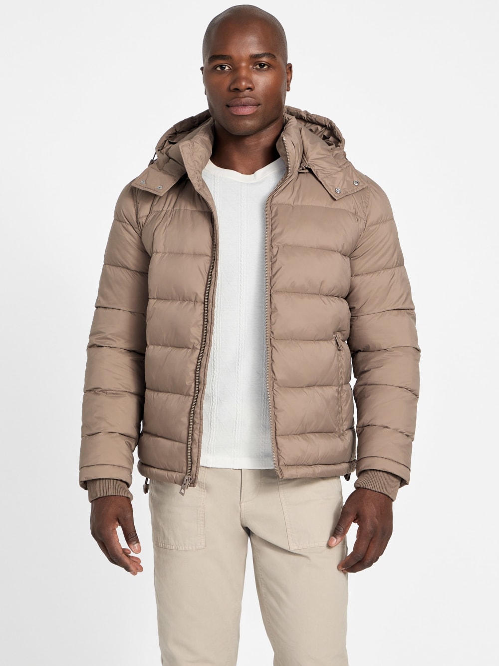 Glacier Matte Nylon Puffer Jacket - Image 5