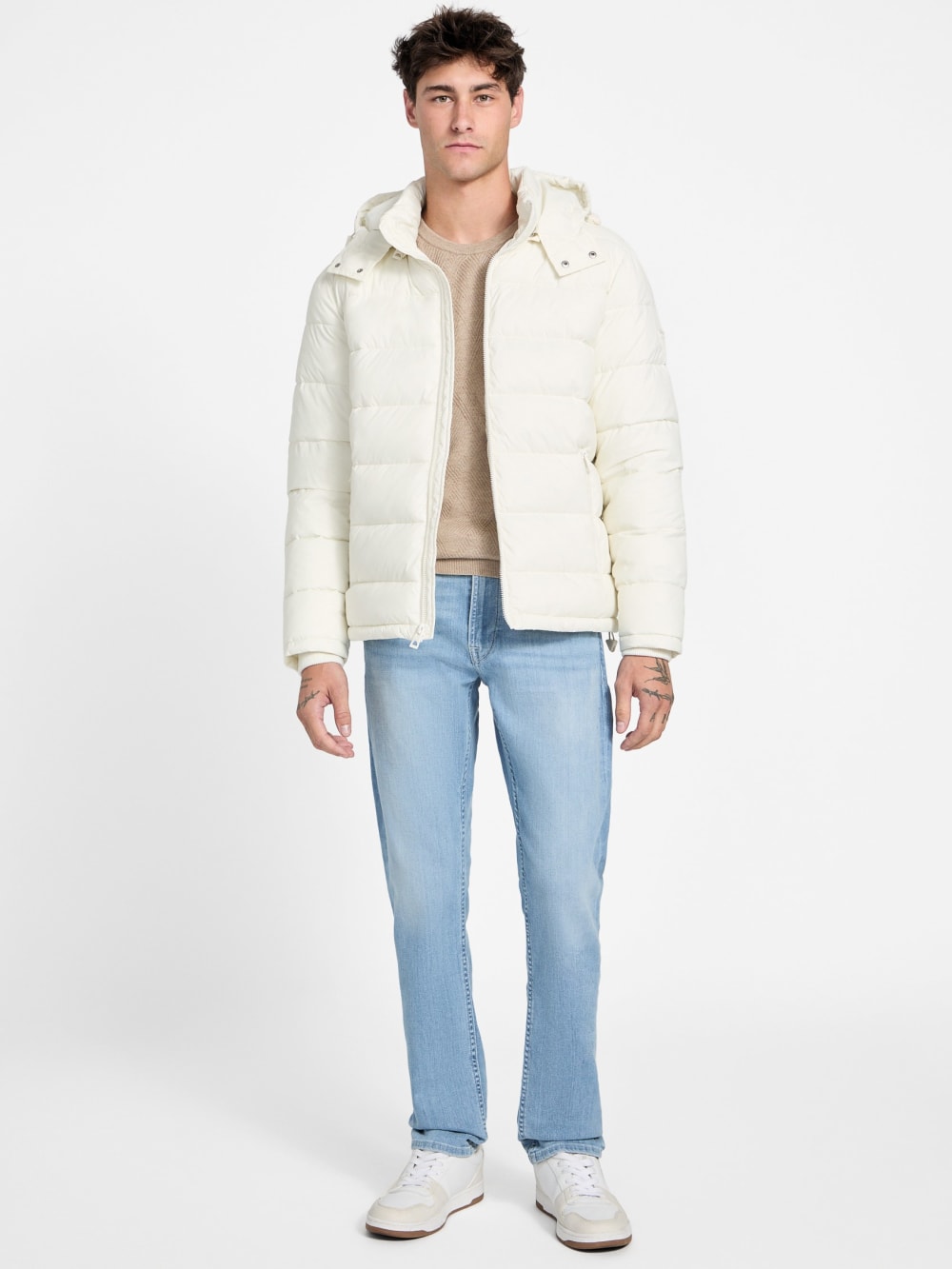 Glacier Matte Nylon Puffer Jacket - Image 2