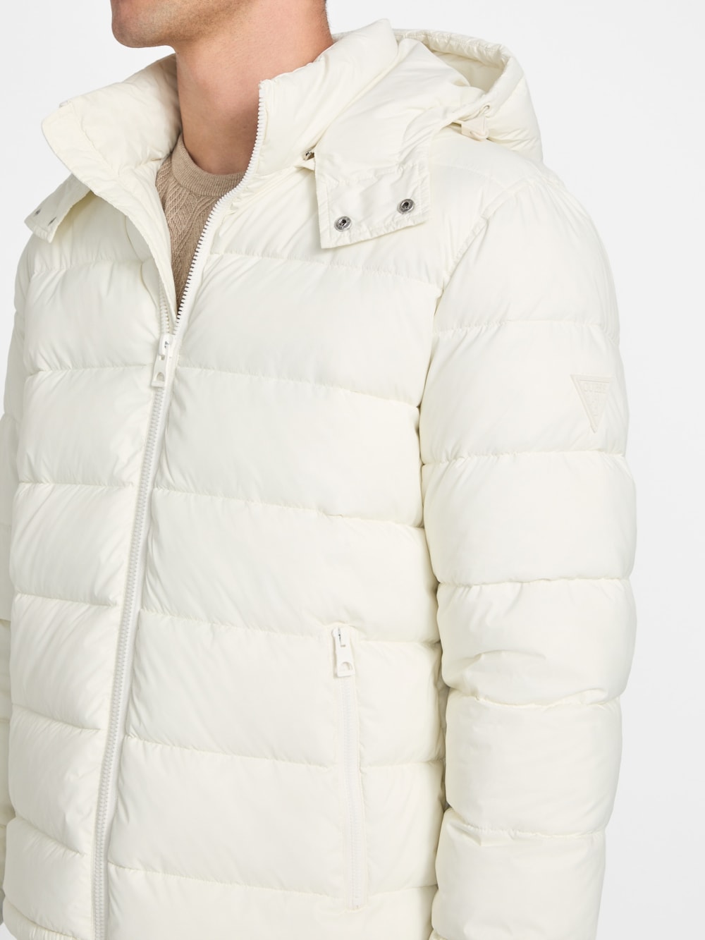 Glacier Matte Nylon Puffer Jacket - Image 3