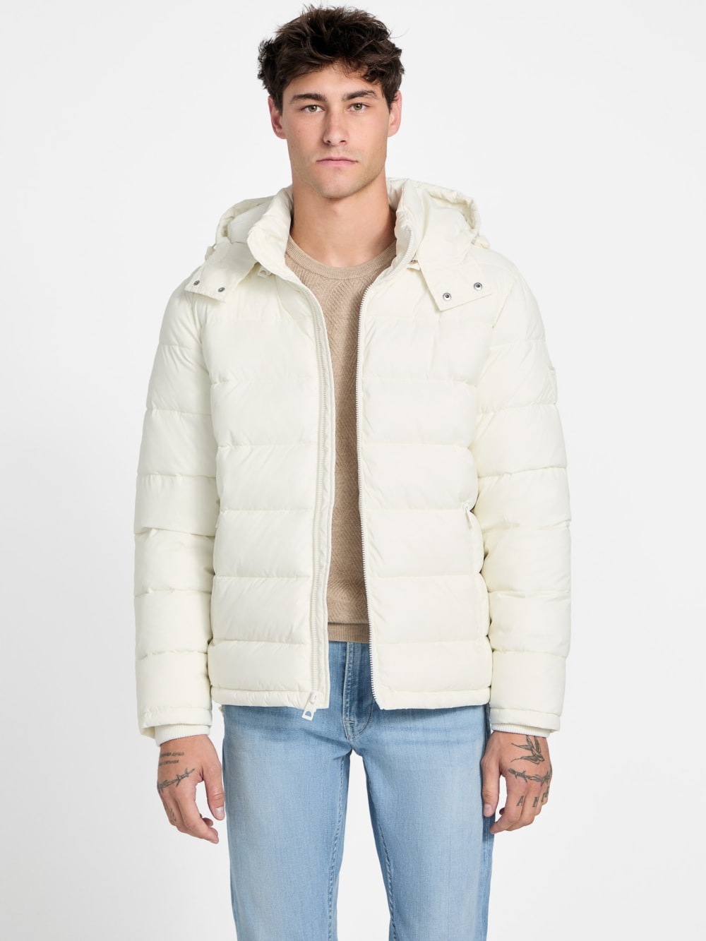 Glacier Matte Nylon Puffer Jacket - Image 5