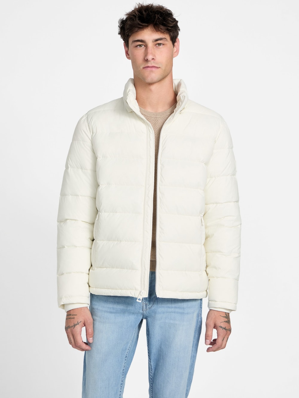Glacier Matte Nylon Puffer Jacket - Image 6