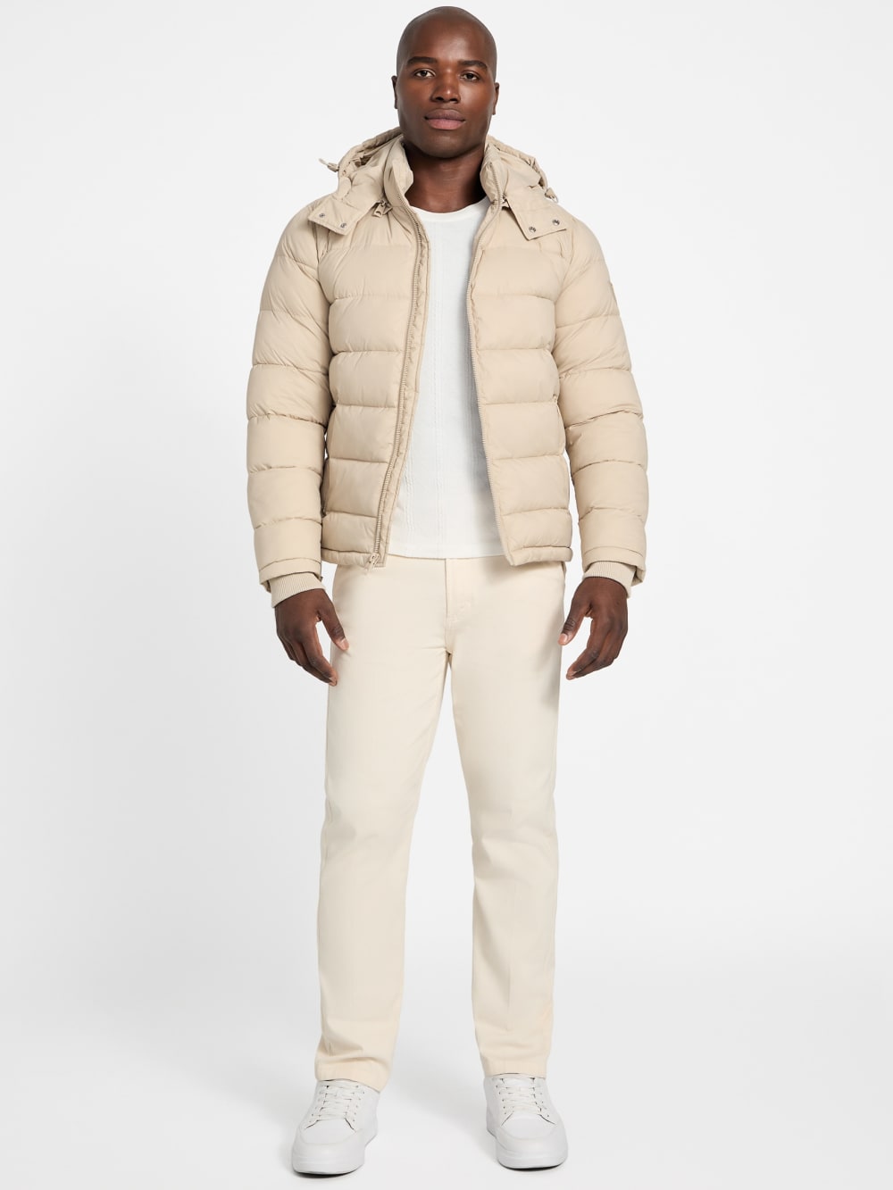 Glacier Matte Nylon Puffer Jacket - Image 2