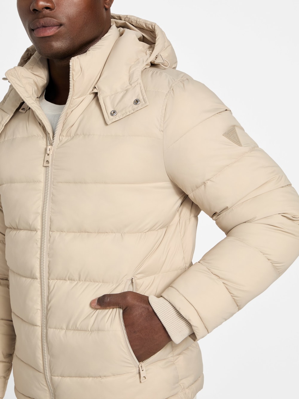 Glacier Matte Nylon Puffer Jacket - Image 3