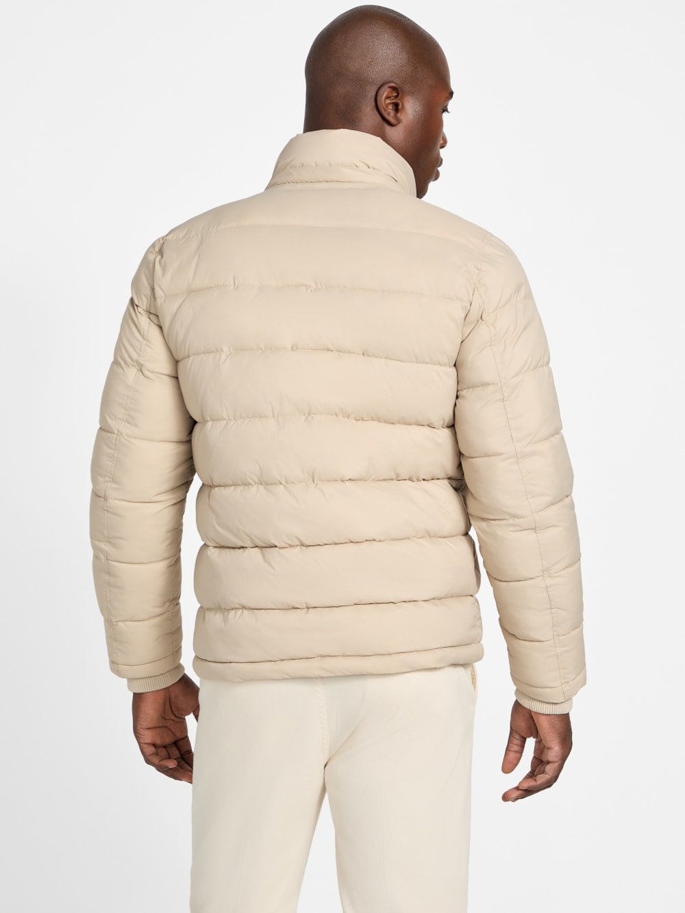 Glacier Matte Nylon Puffer Jacket - Image 7