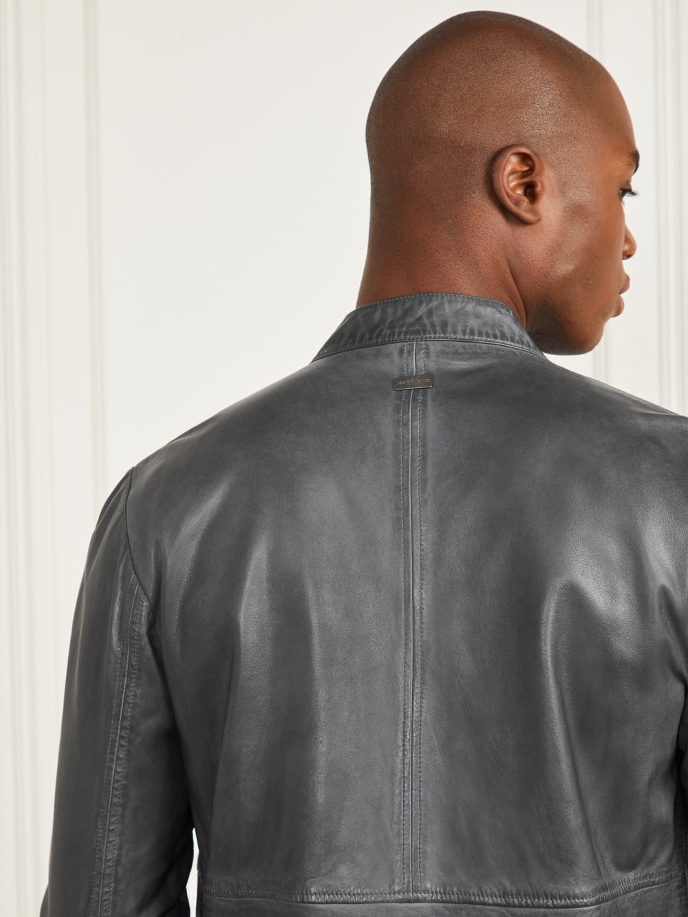 Leather Biker Jacket - Image 4