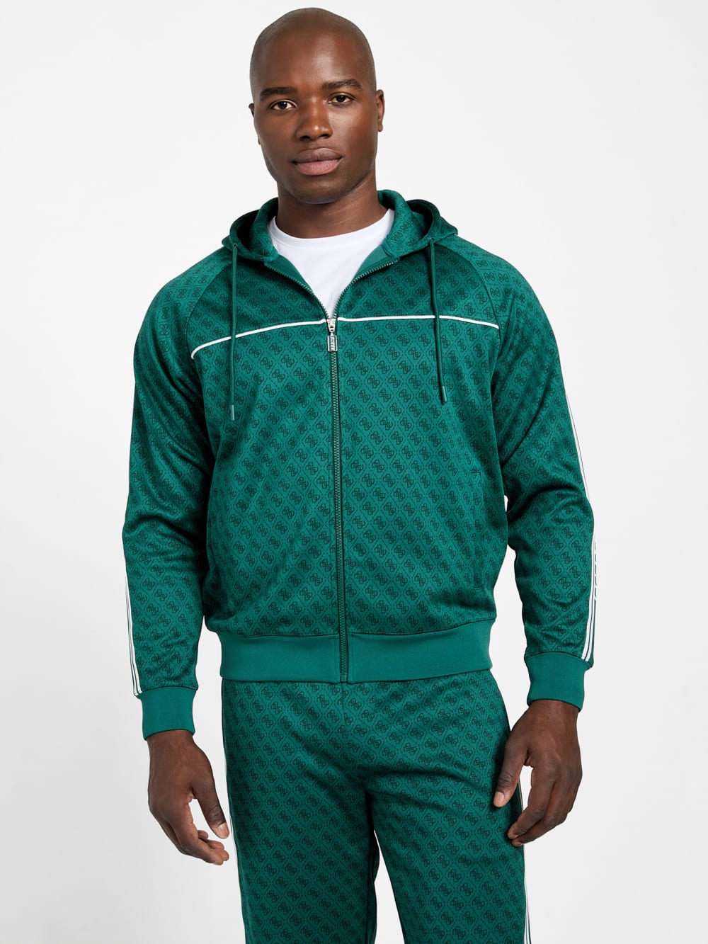 Eco Parimo Jacquard Full-Zip Hoodie