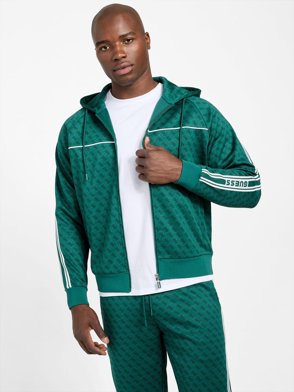 Eco Parimo Jacquard Full-Zip Hoodie - Image 3