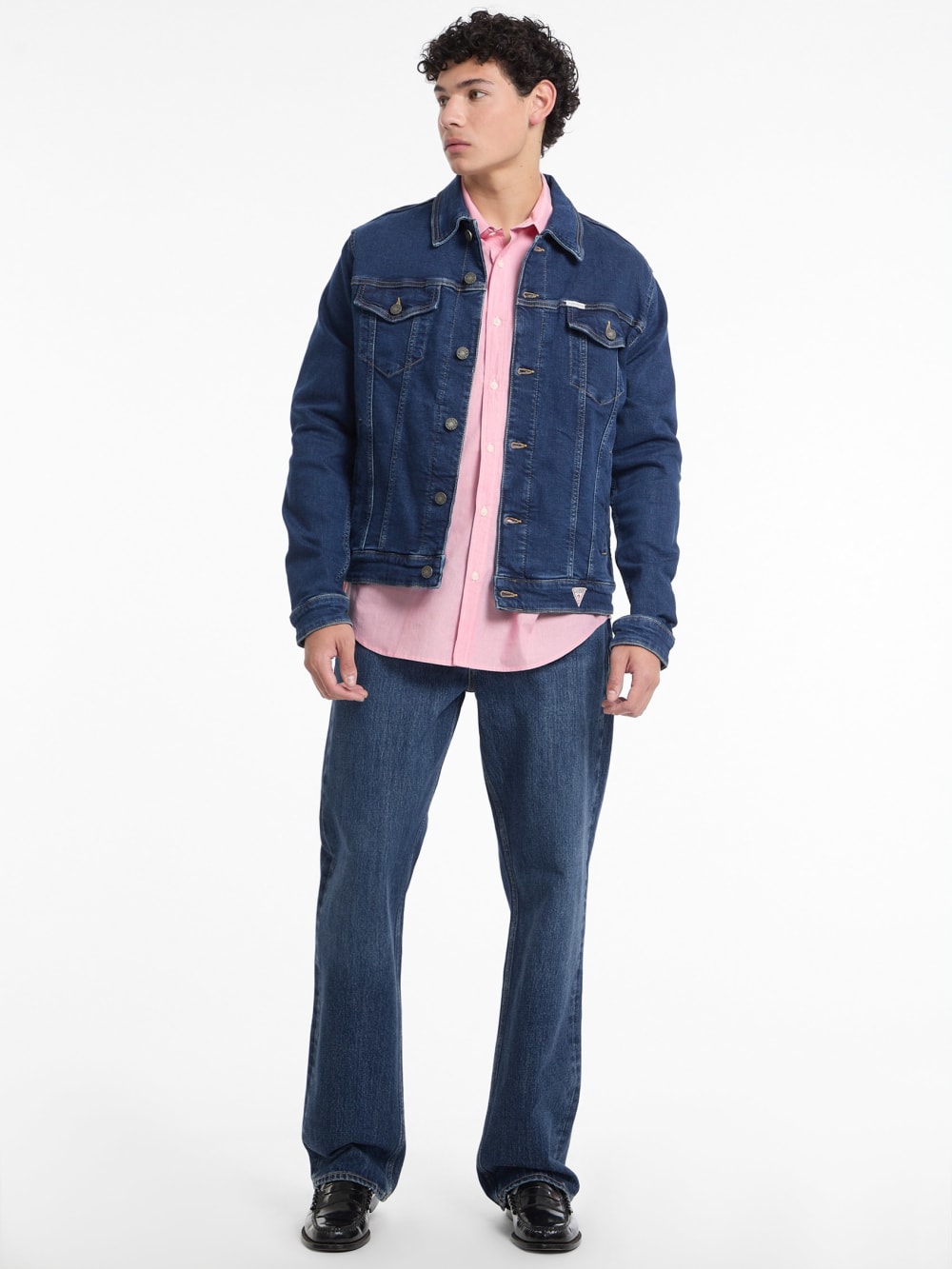 Slim Denim Trucker Jacket - Image 2