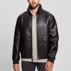 Ryder Bonded Faux-Leather Jacket