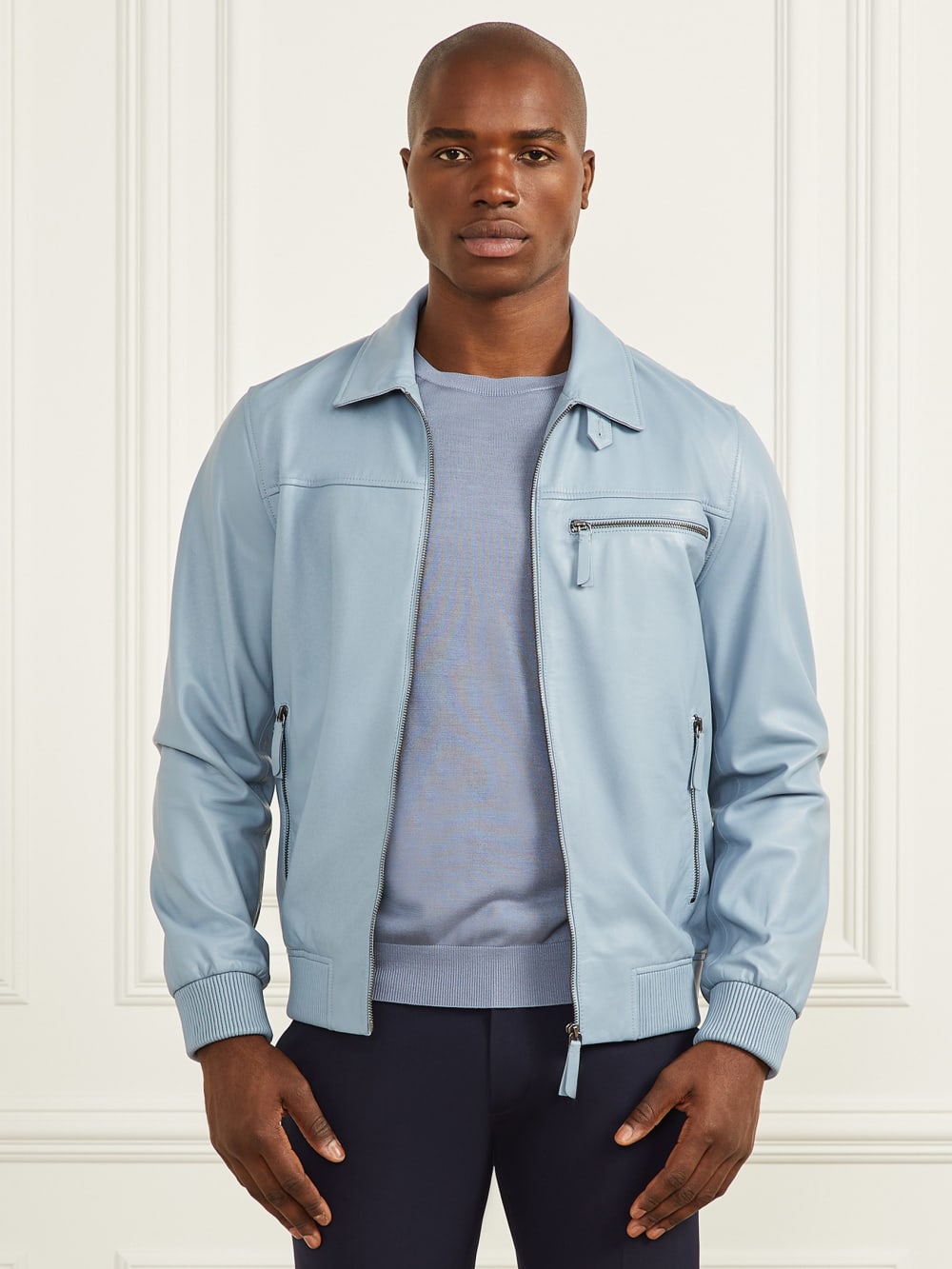 Leather Flight Jacket