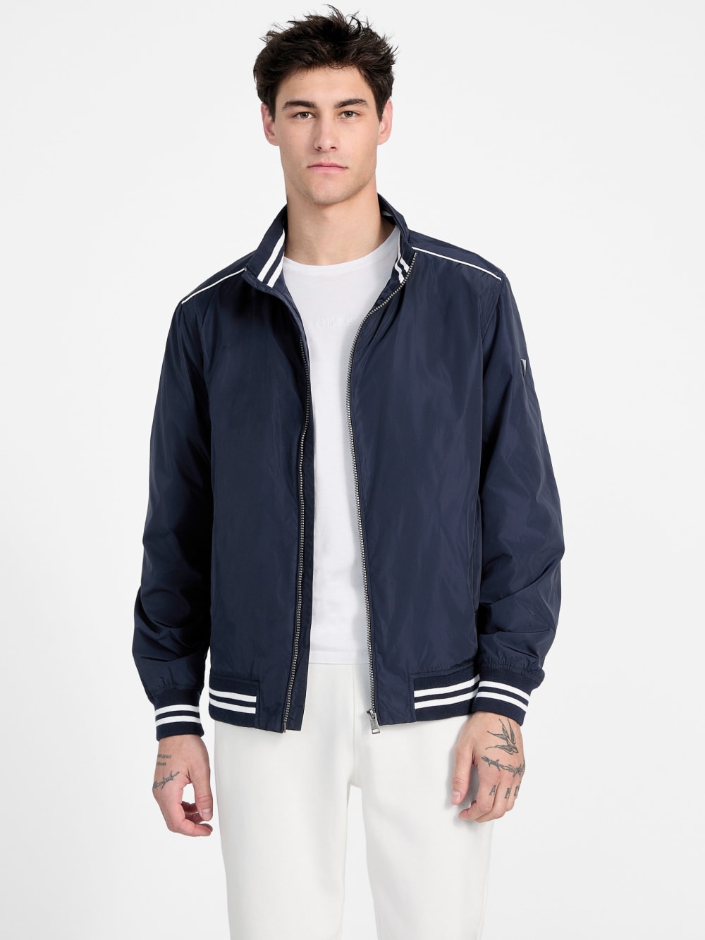 Eco Urban Satin Flight Jacket - Image 4