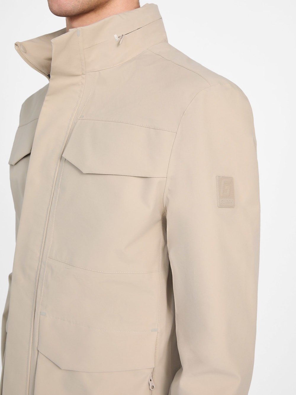 Dunwich Woven Hooded Utility Jacket - Image 3