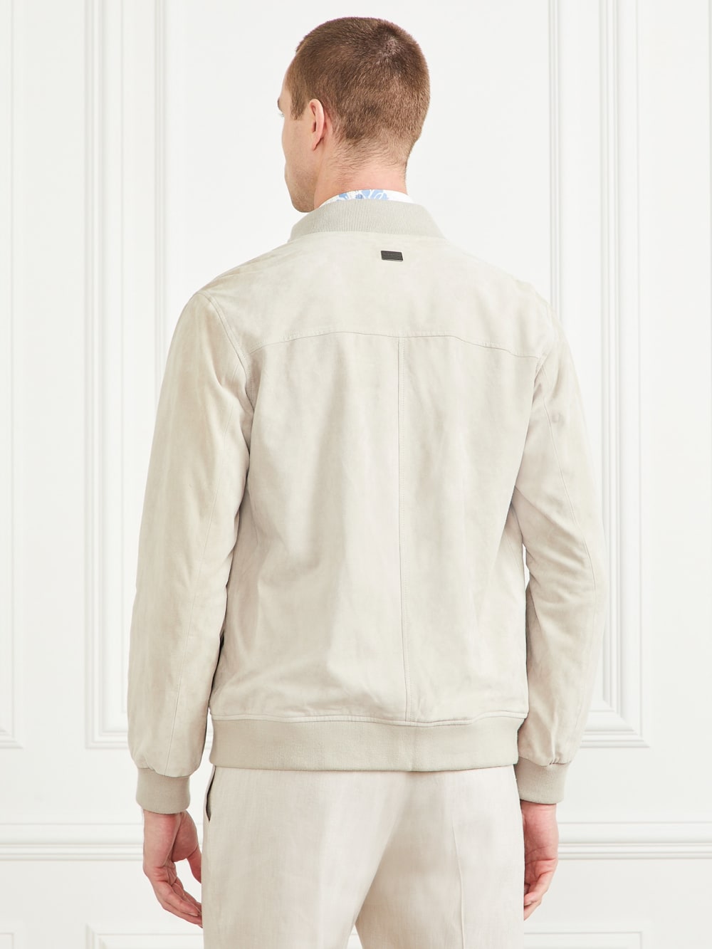 Suede Leather Flight Jacket - Image 5
