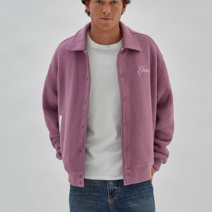 GUESS Originals Wool-Blend Varsity Jacket