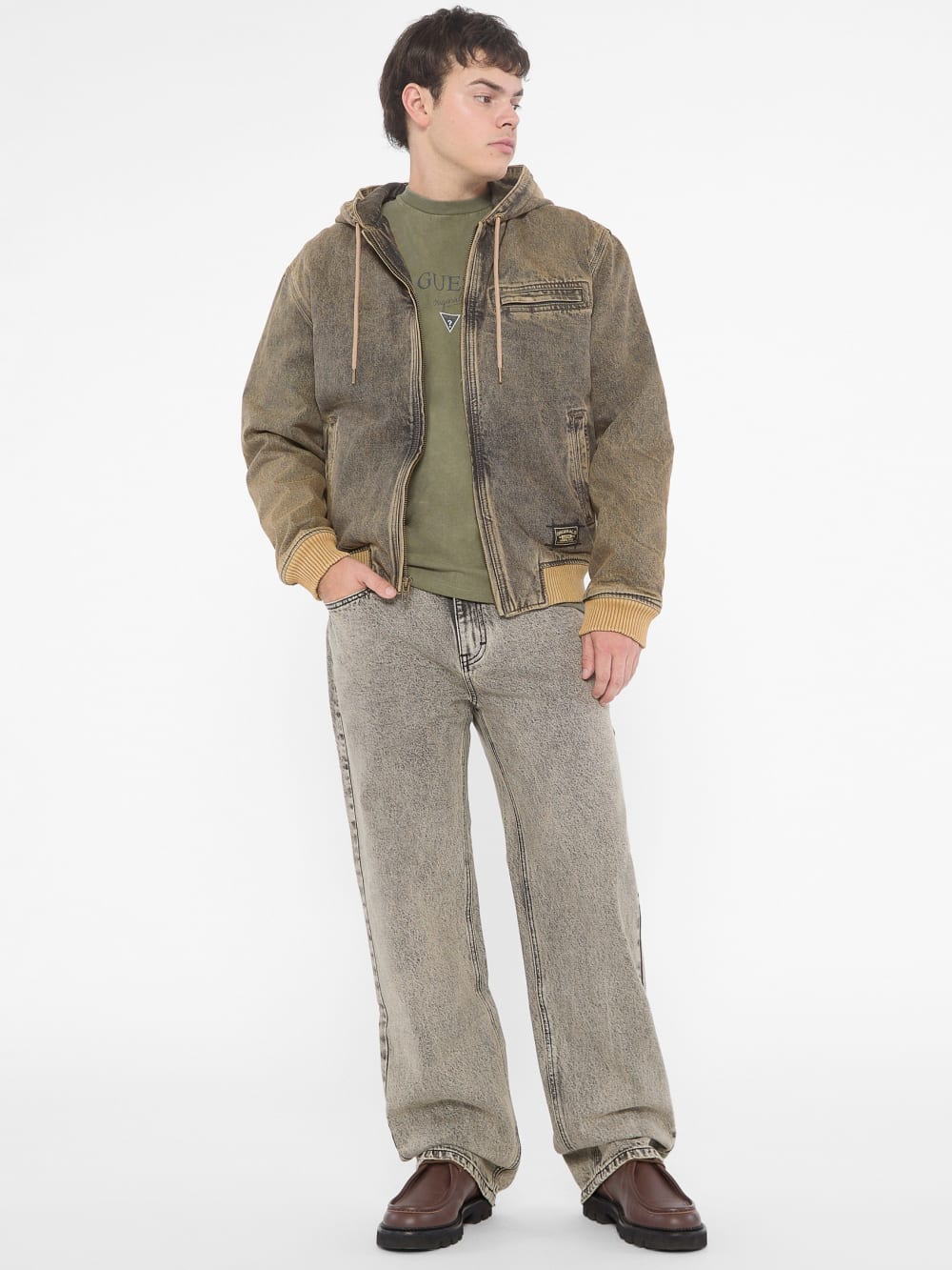 GUESS Originals Sanded Denim Jacket - Image 7