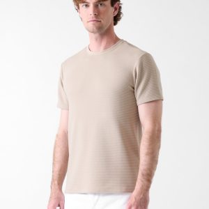 Textured Stripe Tee