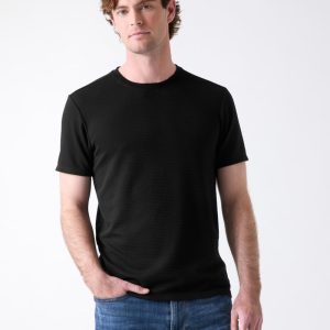 Textured Stripe Tee