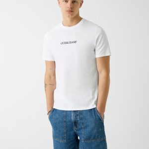 Slim Embroidered Logo Tee