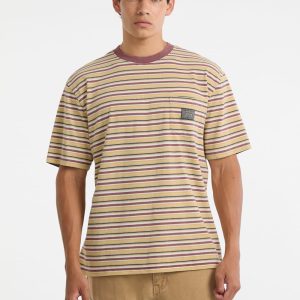 GUESS Originals Eco Horizontal Stripe Pocket Tee