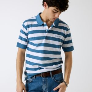 Striped polo