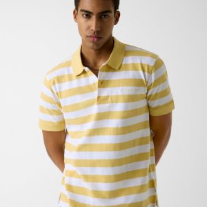 Striped polo